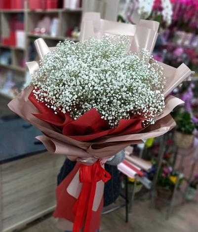 Букет цветов из: Гипсофила в Джигинка